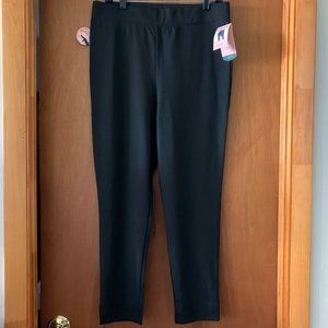 SHAPERMINT NWT Women's Slim Leg Black Pants. Large